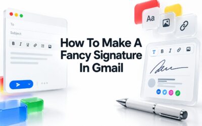 How to Make a Fancy Signature in Gmail
